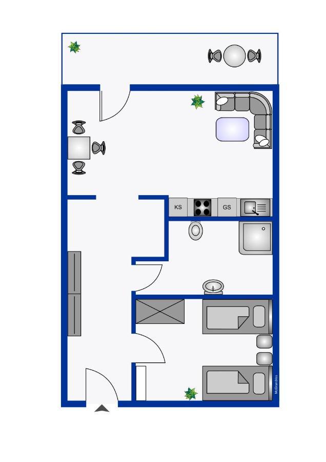 Ferienwohnung Beeke Вик-ауф-Фер Екстер'єр фото